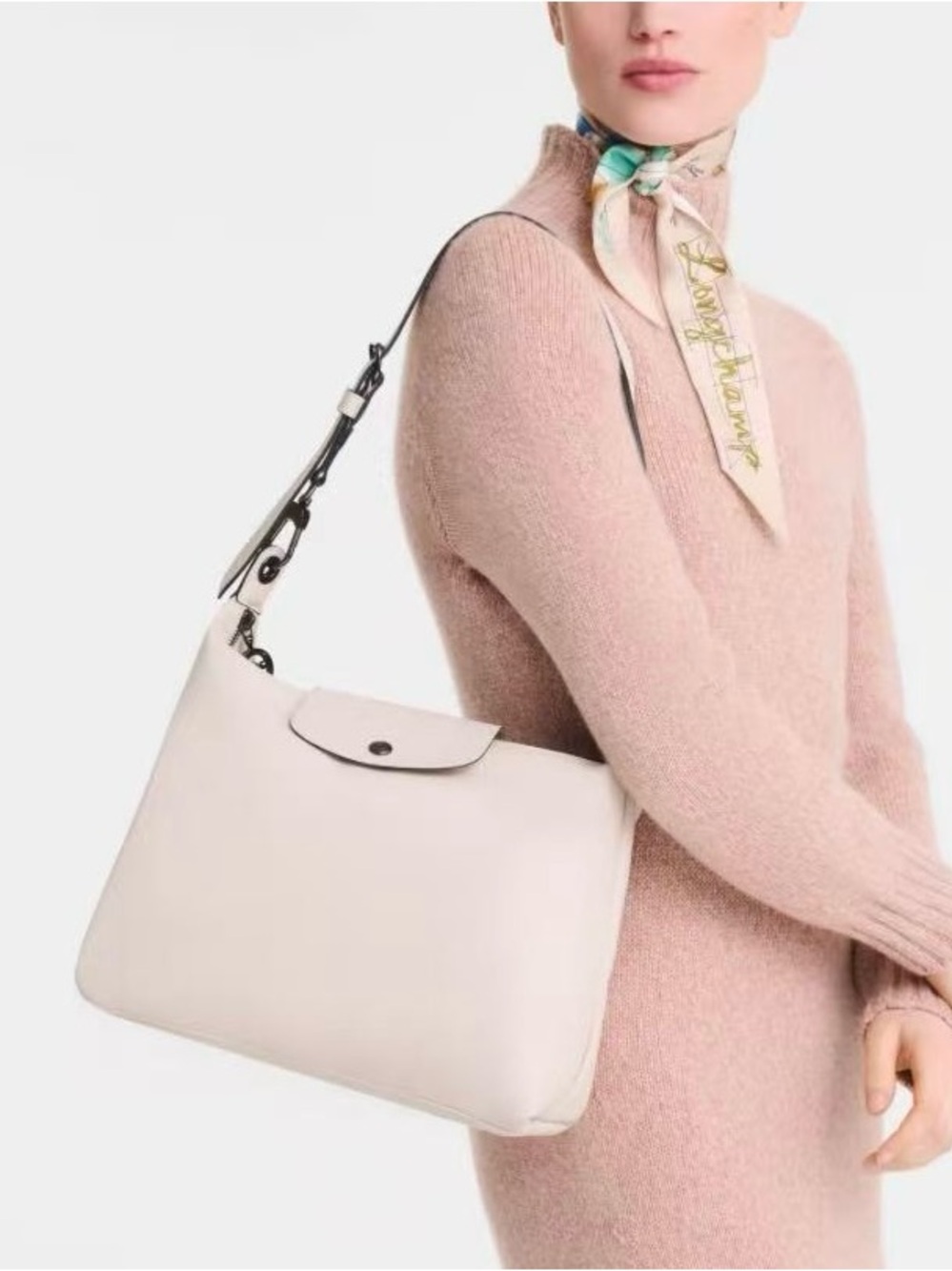 LONGCHAMP Le Pliage Xtra M Hobo Bag Paper Color